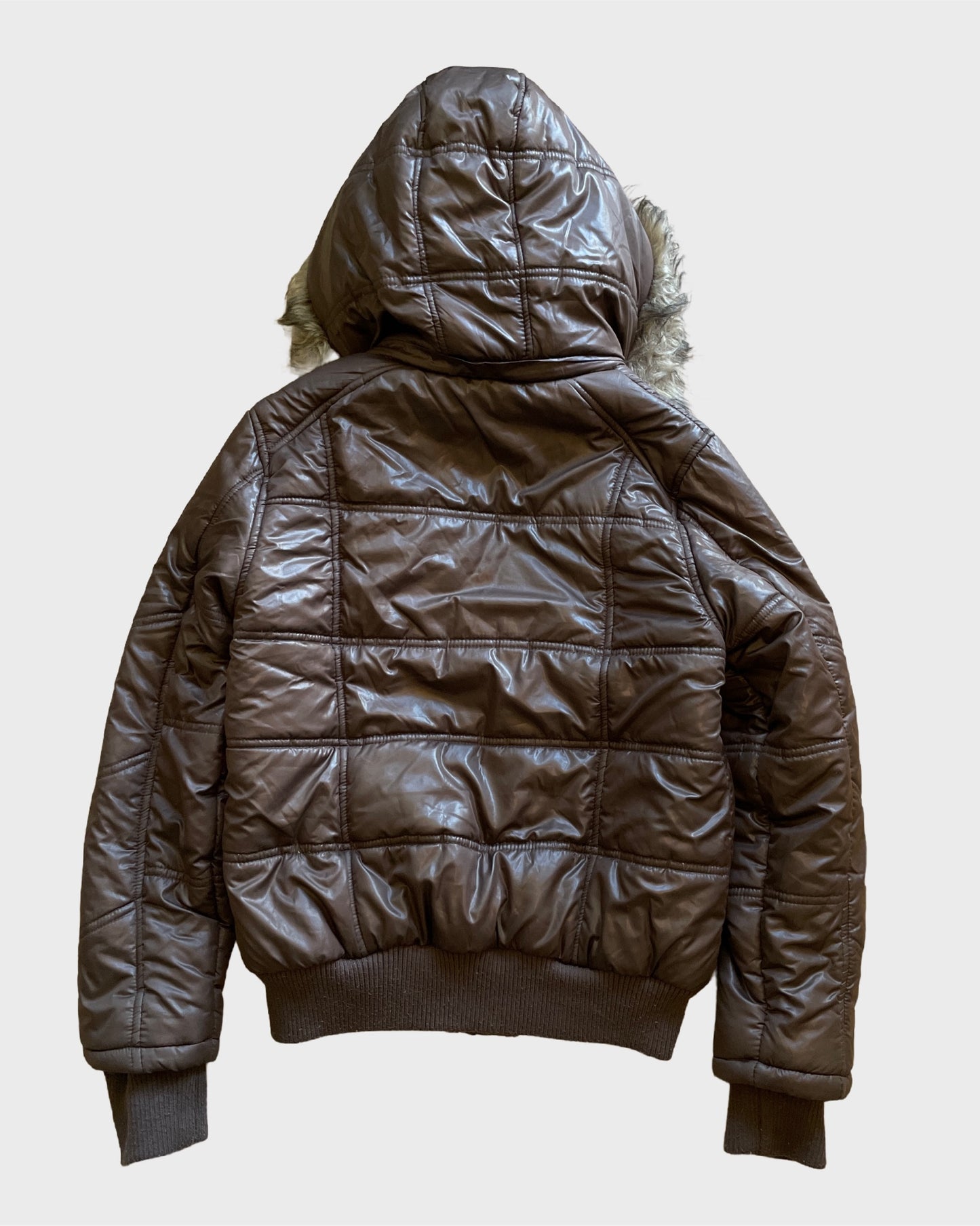 Vintage Fur Puffer Jacket