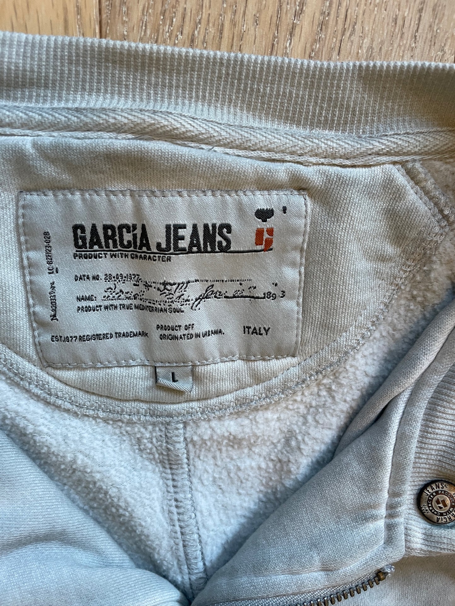 Vintage Napoleon Zip Up Sweater