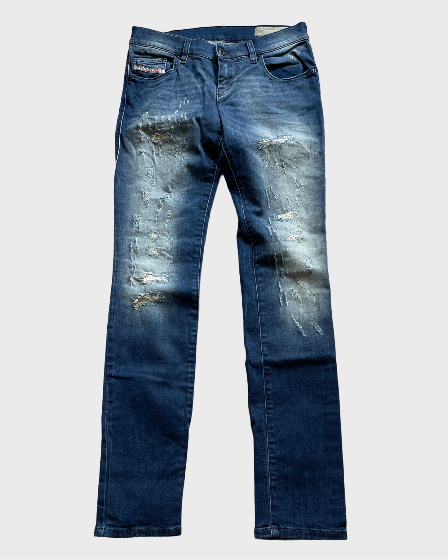 Vintage Diesel Ripped Denim Jeans