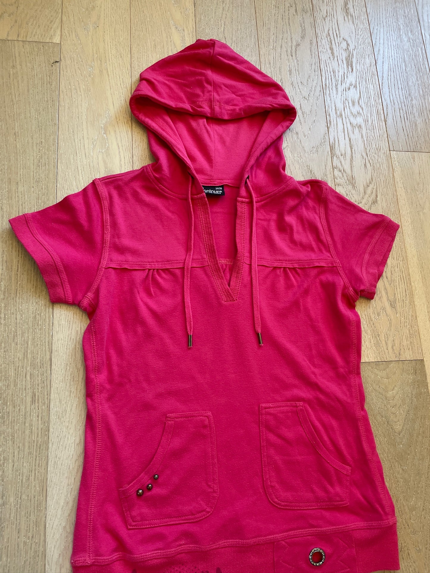 Vintage Shortsleeve Hoodie