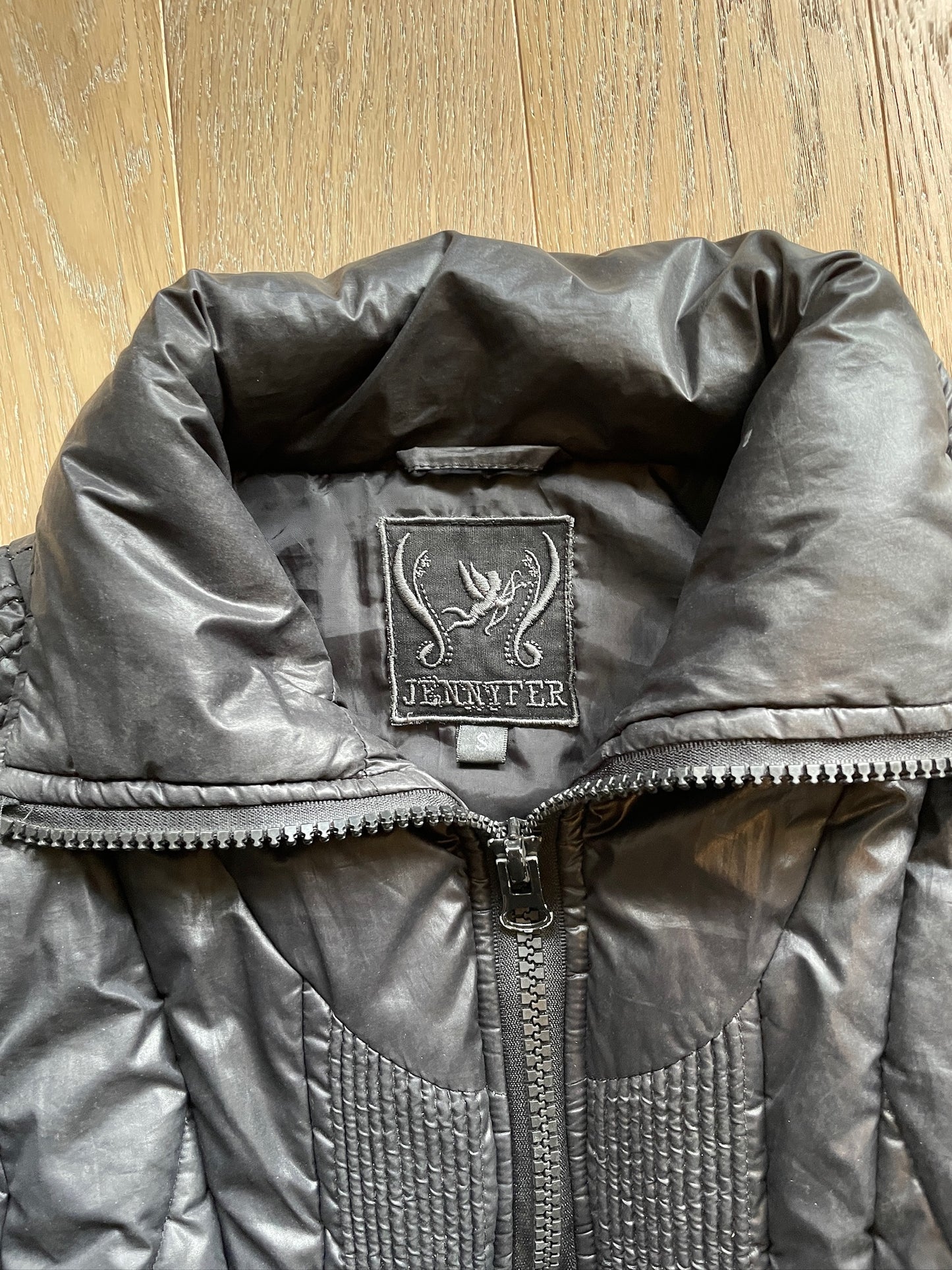 Vintage Cropped Puffer Jacket