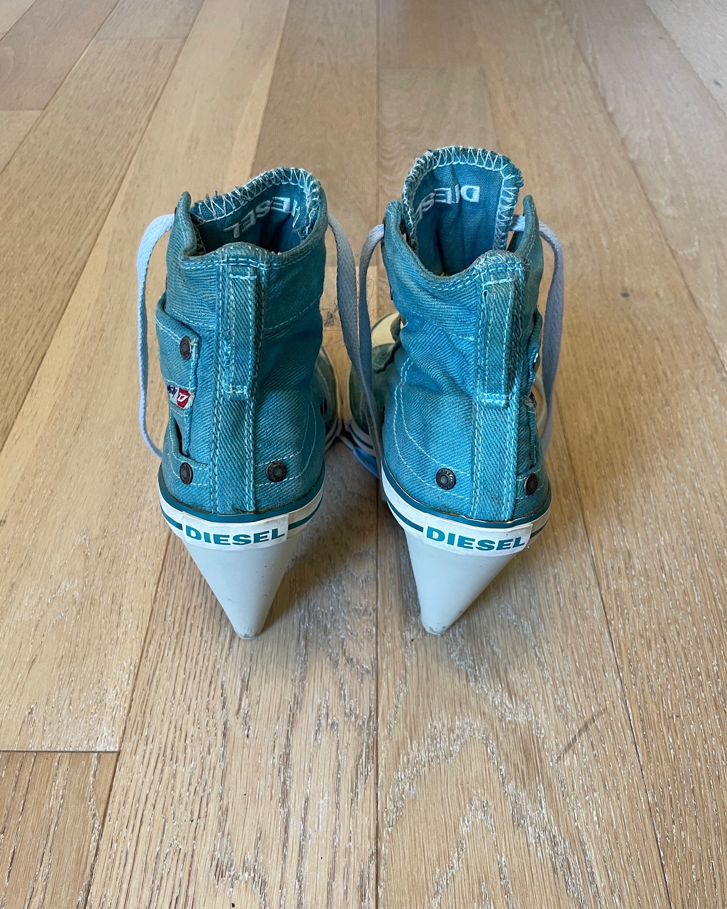 Vintage Diesel Denim Heels