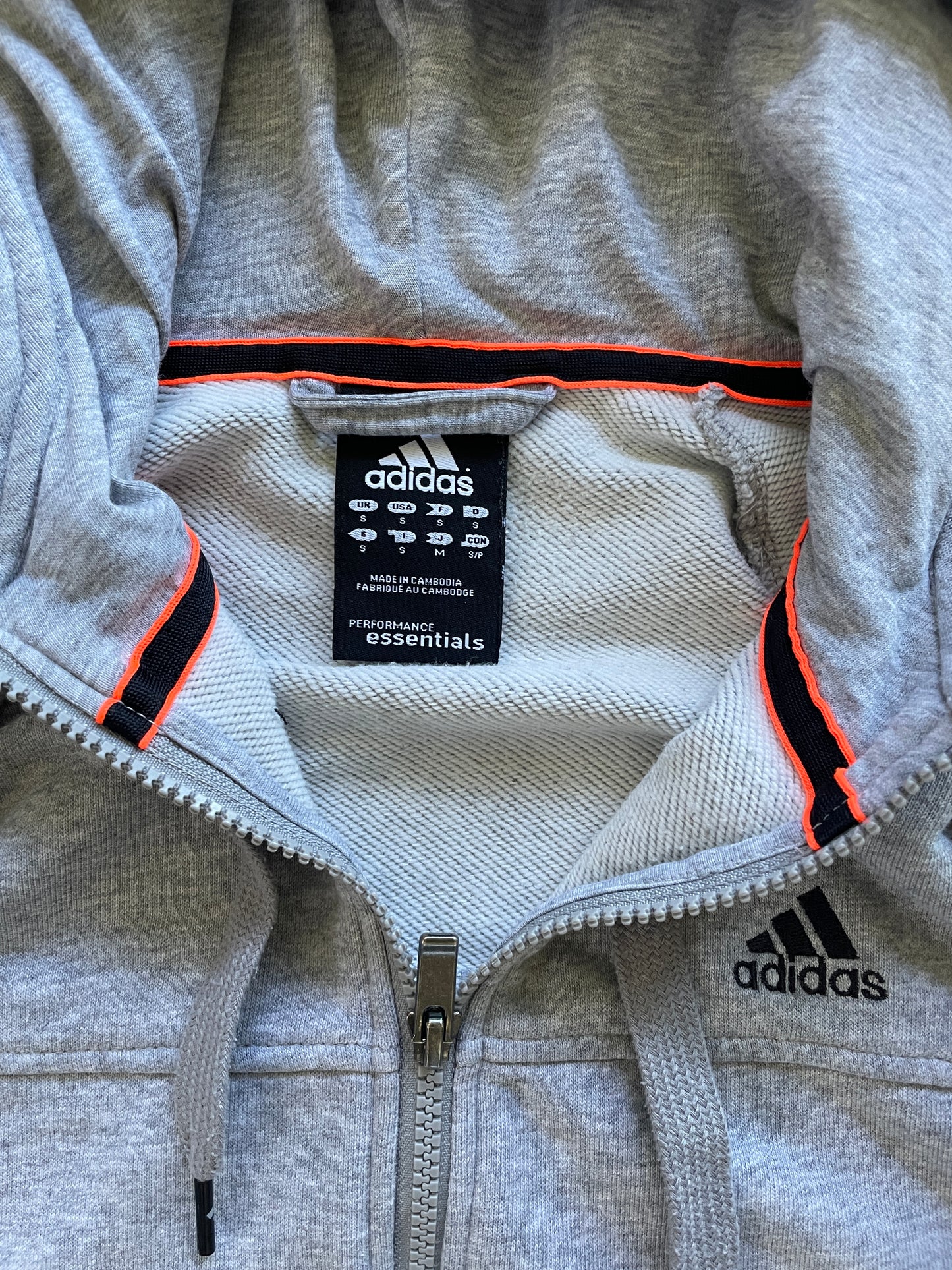 Vintage Adidas Zip Hoodie