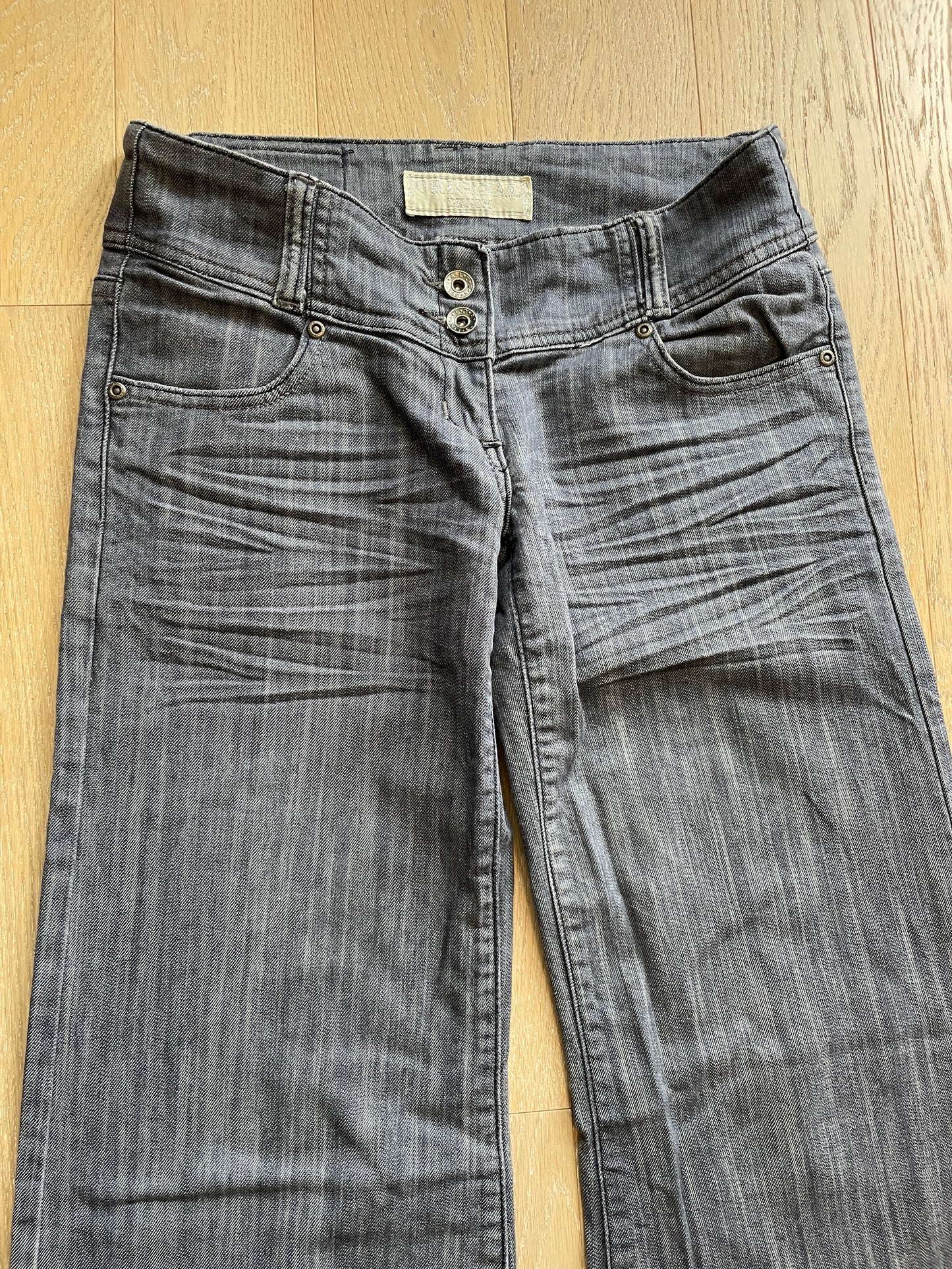 Vintage Flared Denim Jeans