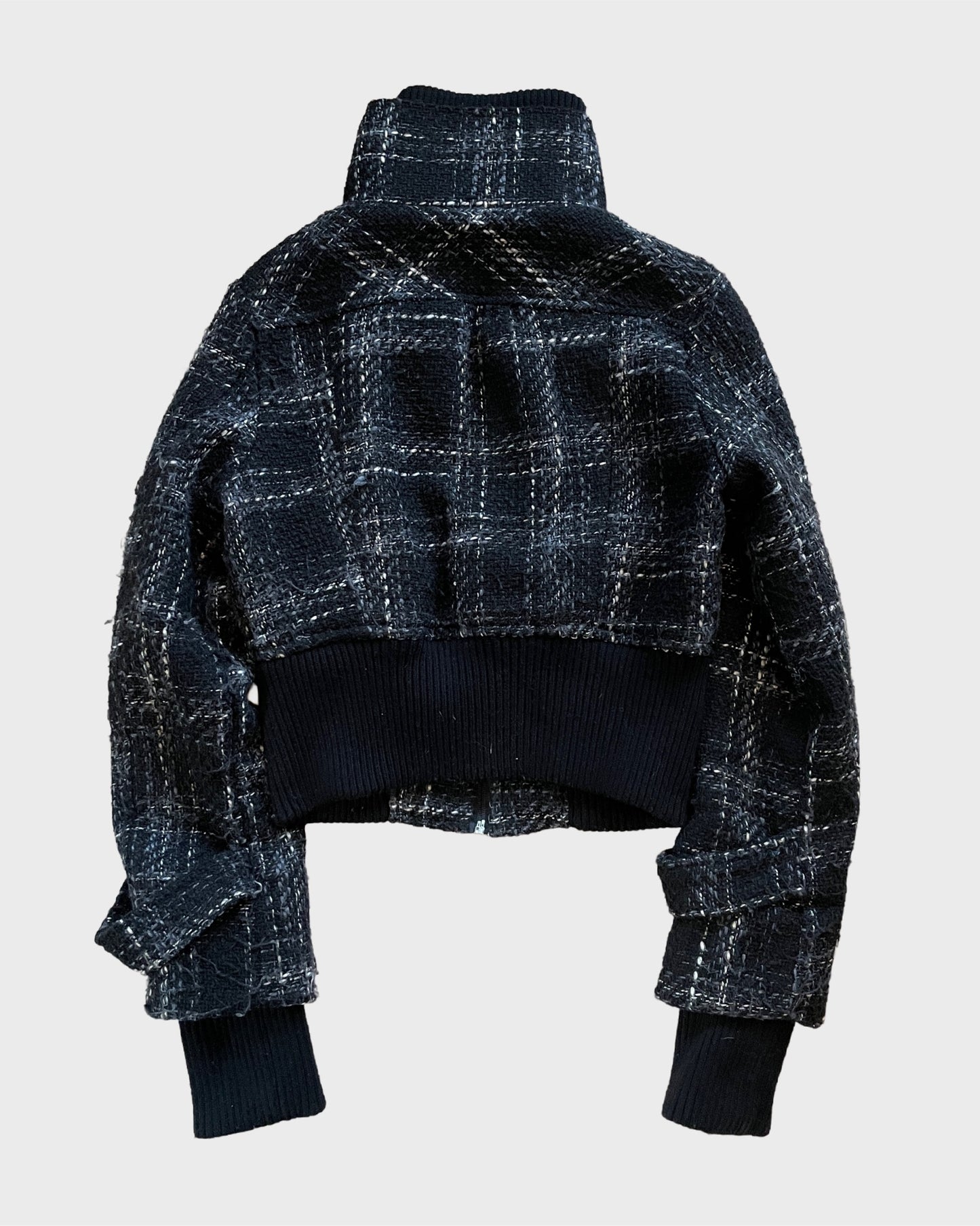 Vintage Tweed Cropped Jacket