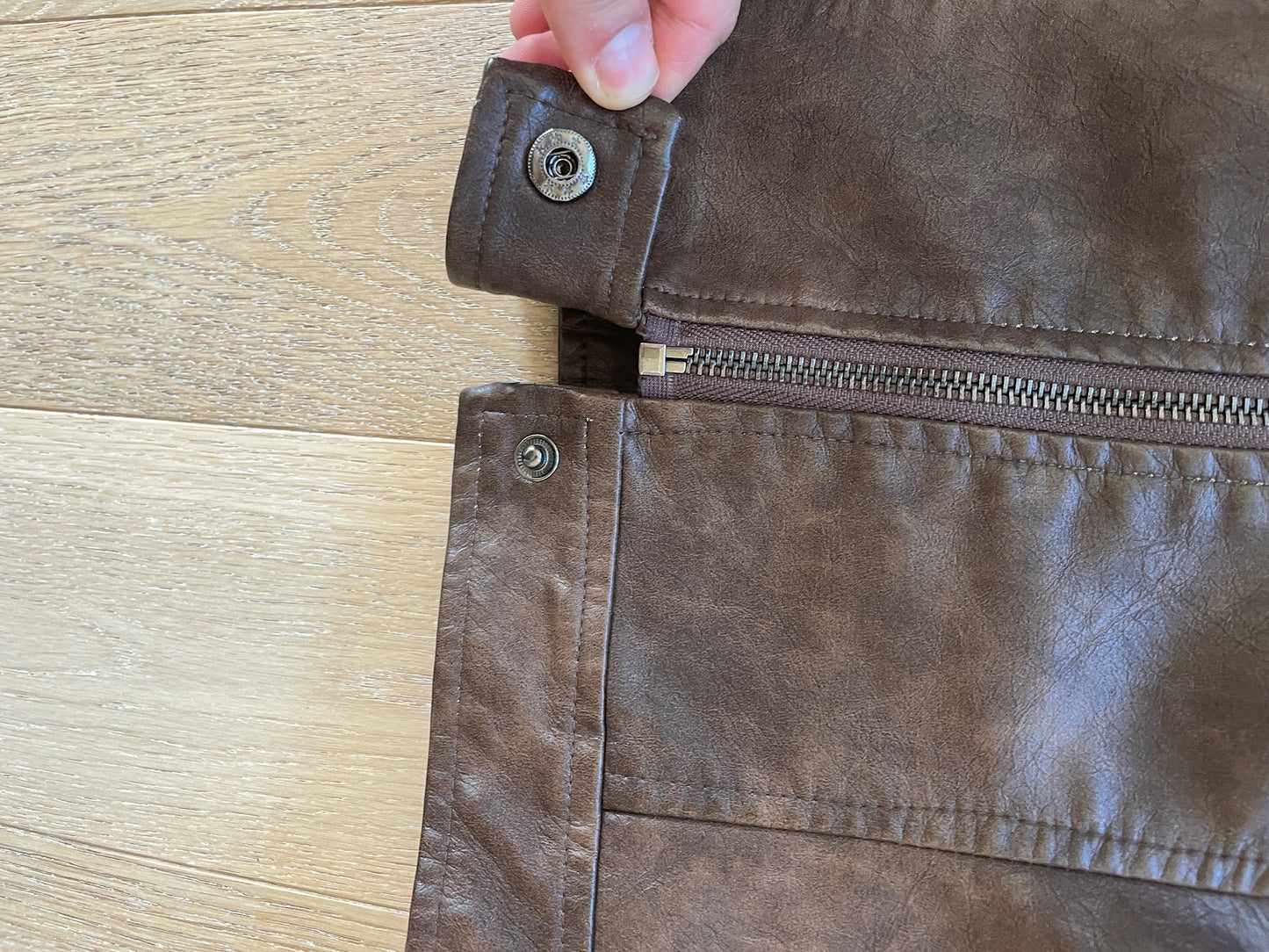Vintage Leather Racing Jacket