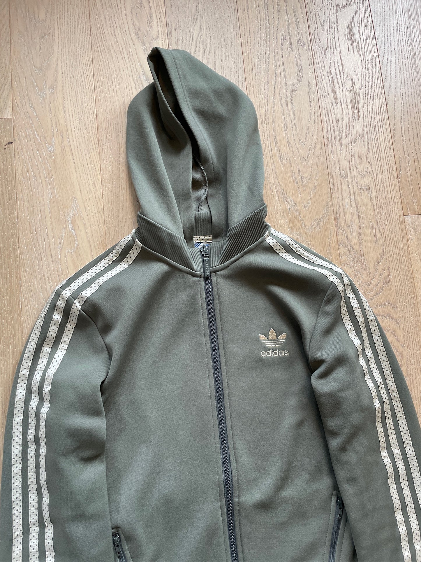 Vintage Adidas Polka Dot Hoodie