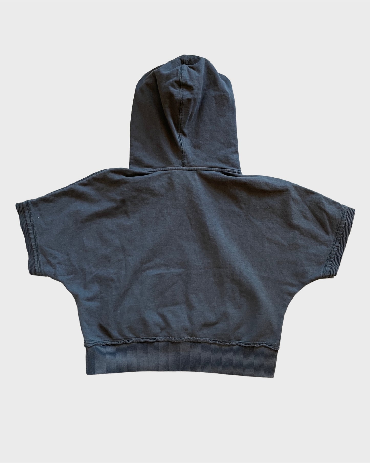 Vintage Cropped Shortsleeve Hoodie