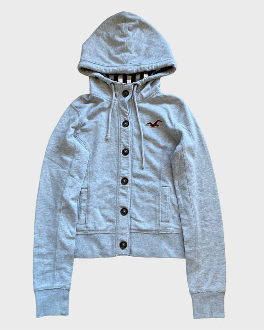Vintage Hollister Botton Up Hoodie