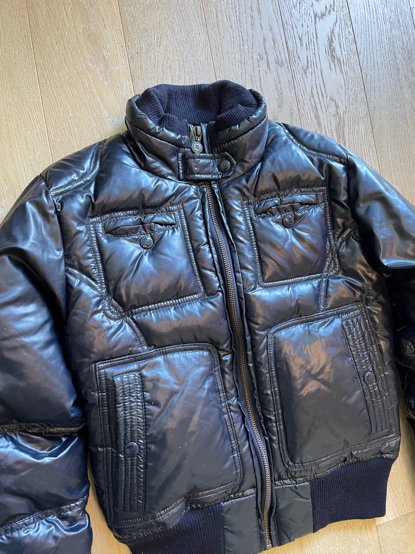 Vintage Military Puffer Jacket