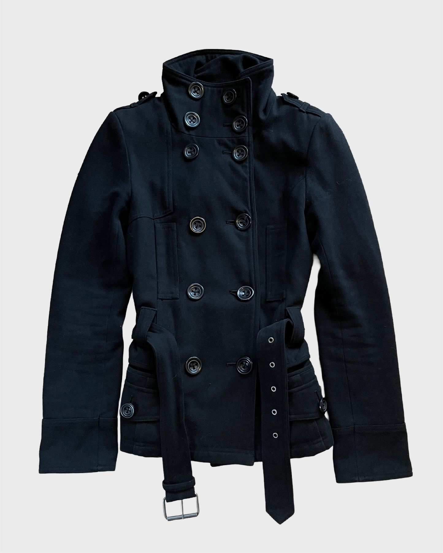 Vintage Coat with Button Details