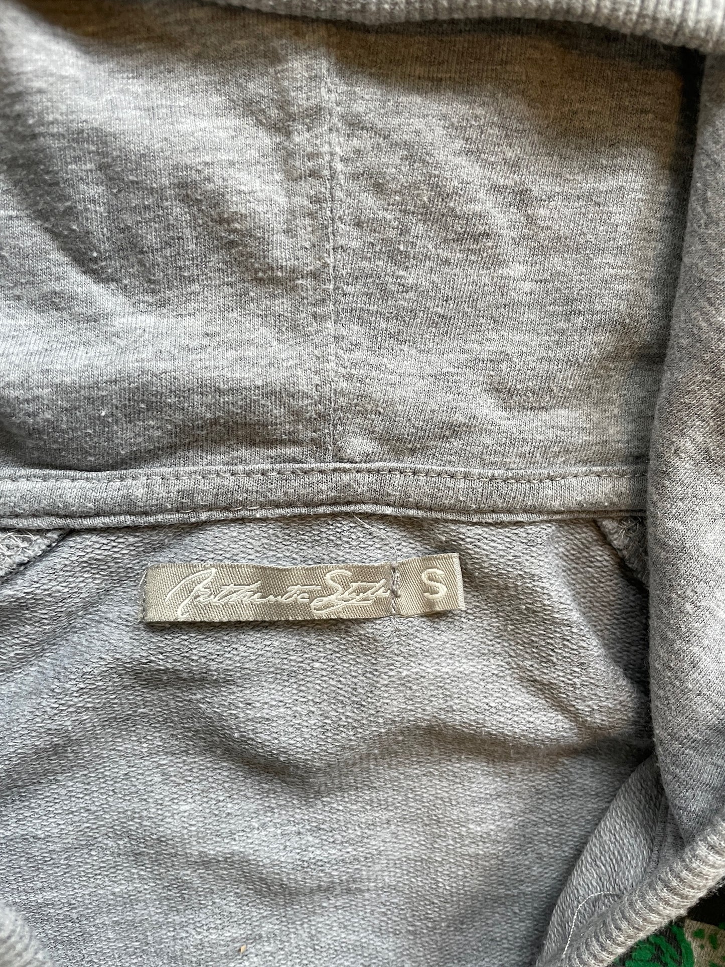 Vintage Checkerboard Deep Neck Hoodie