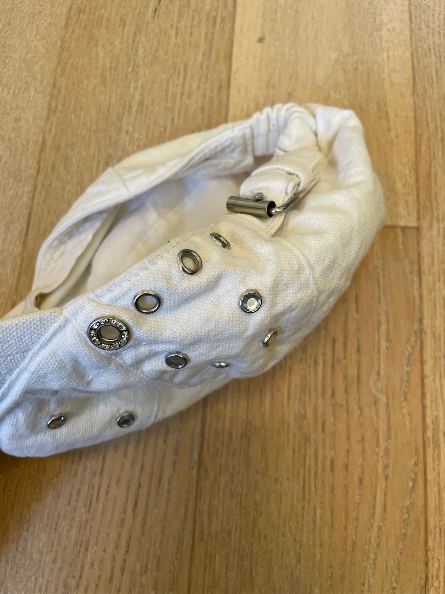 Vintage Studded Military Cap
