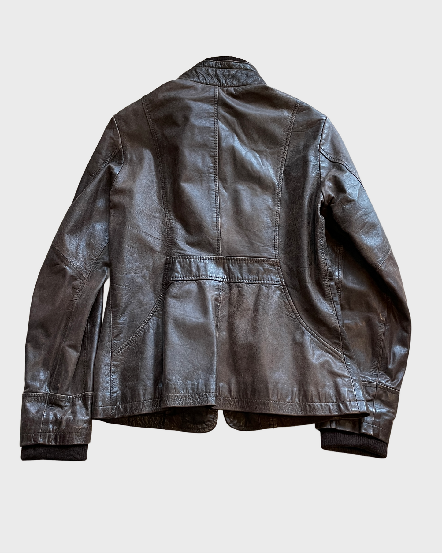 Vintage Faux Leather Jacket