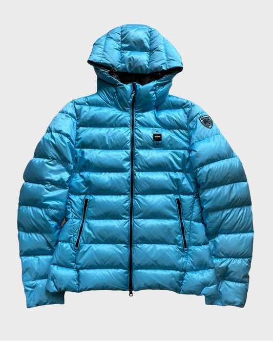 Vintage Blauer Puffer Jacket