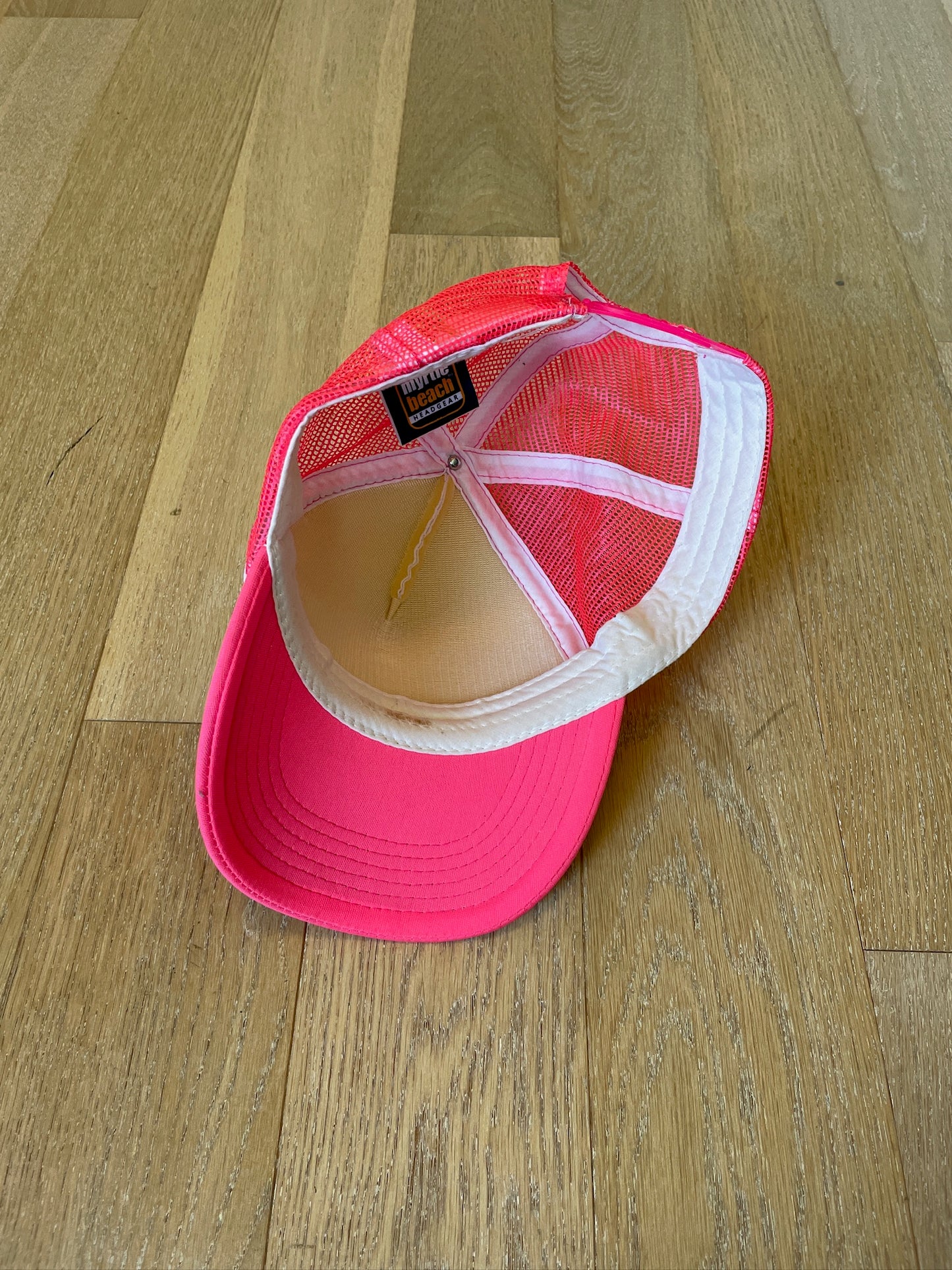 Vintage Neon Trucker Cap