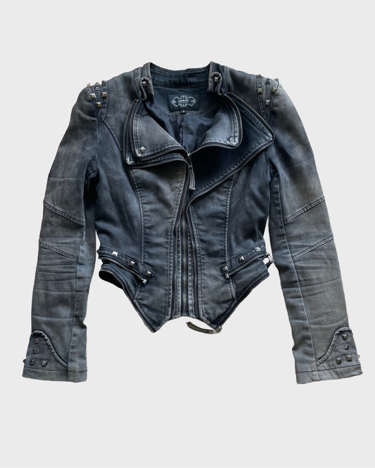 Vintage Studded Biker Jacket