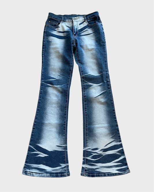 Vintage Flared Denim Jeans