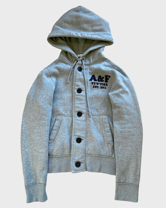 Vintage Abercrombie & Fitch Button Up Hoodie