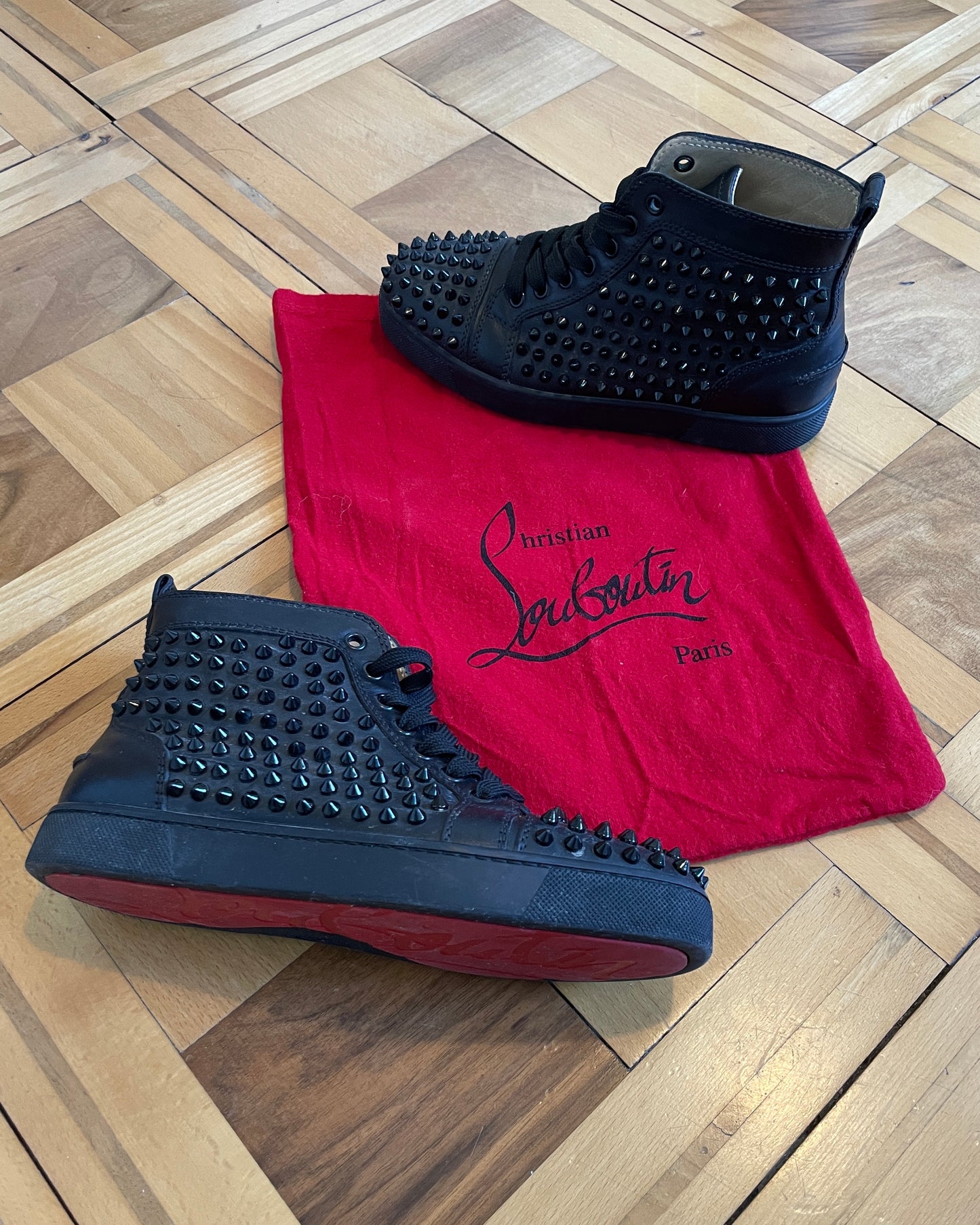 Vintage Louboutin Spikes Sneaker