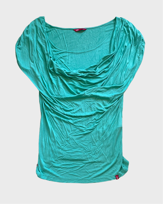 Vintage Teal Mini Dress/ Top