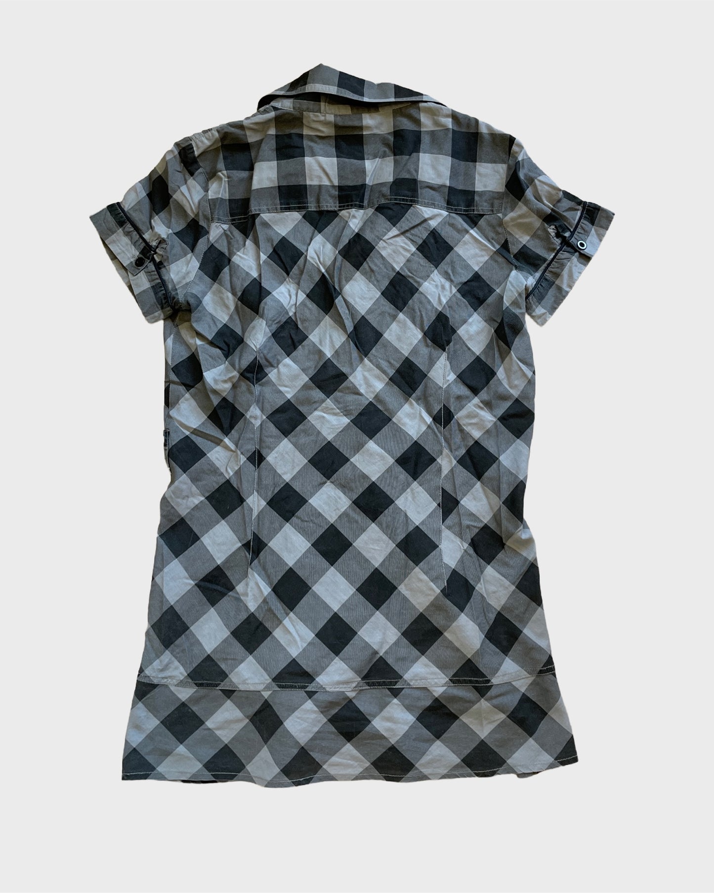Vintage Plaid Minidress