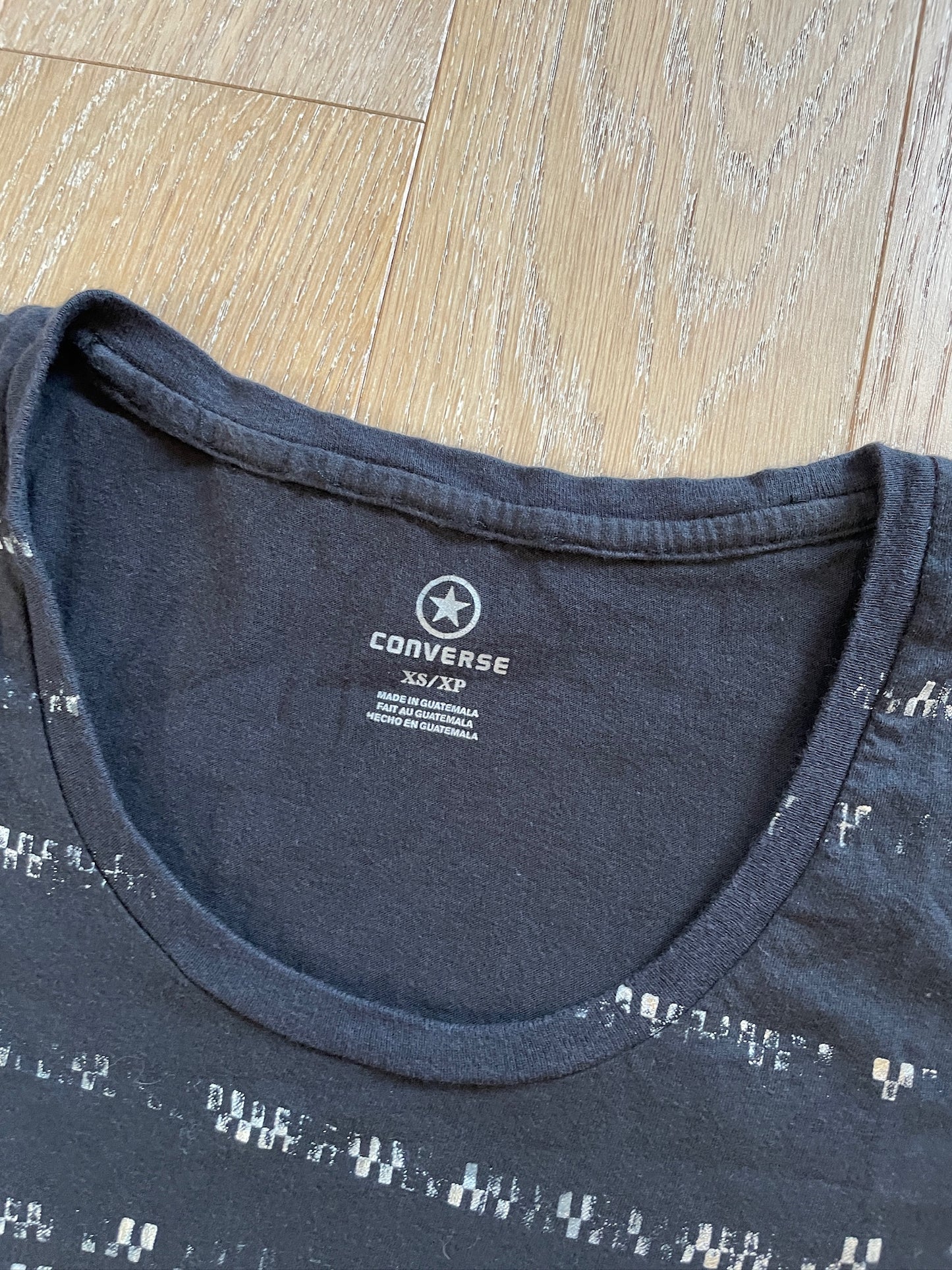 Vintage Converse Zipper Print T-Shirt