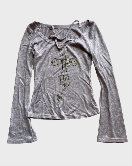 Vintage Studded Longsleeve