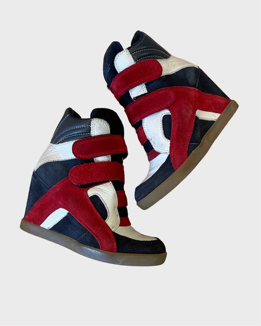 Vintage Buffalo Wedge Sneaker