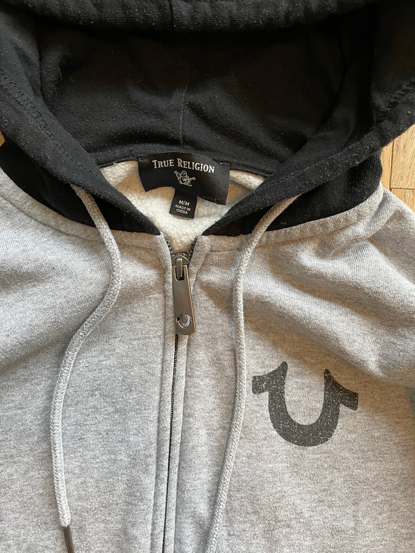 Vintage True Religion Zip Hoodie