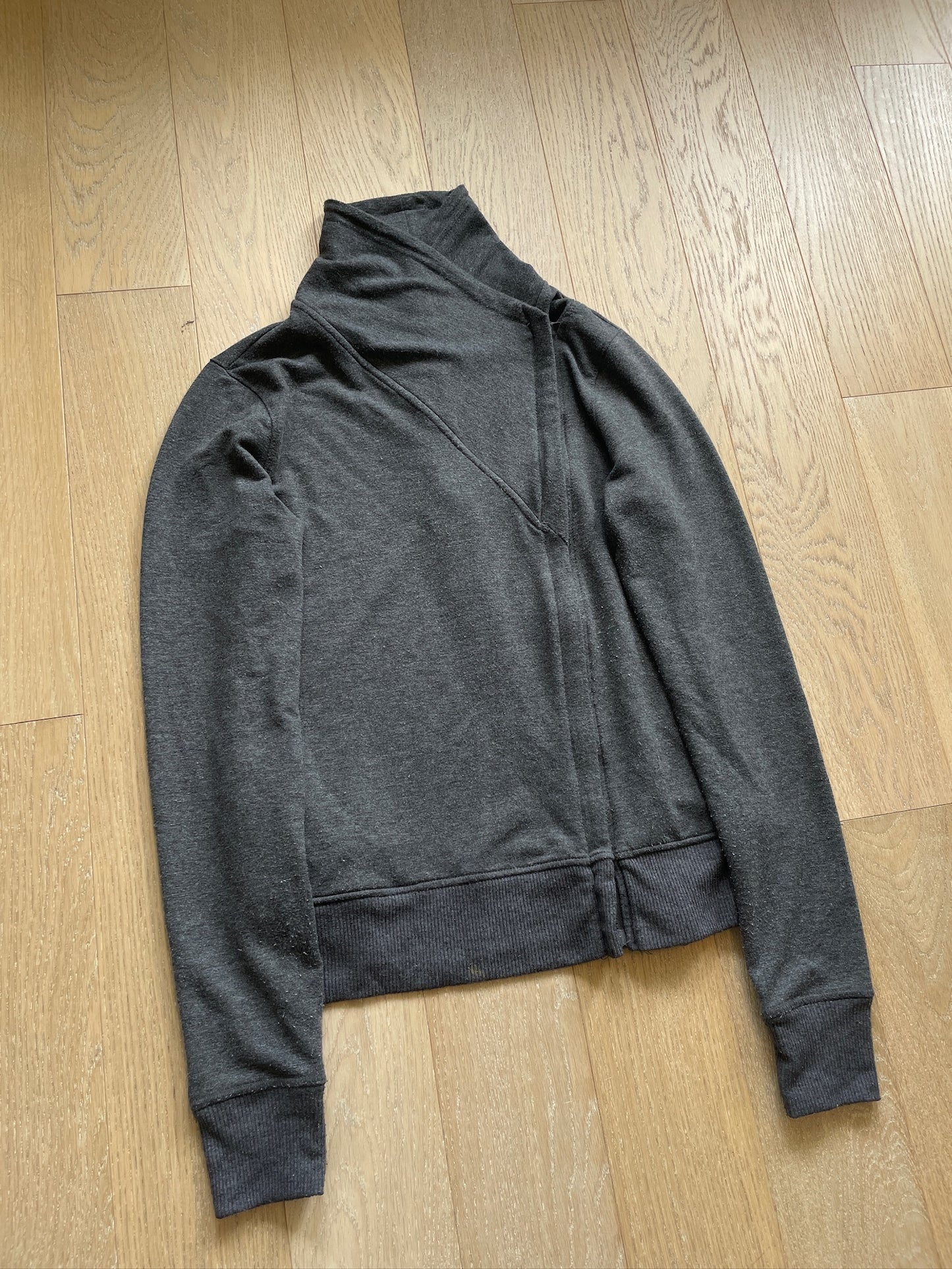 Vintage Asymmetrical Zip Sweater