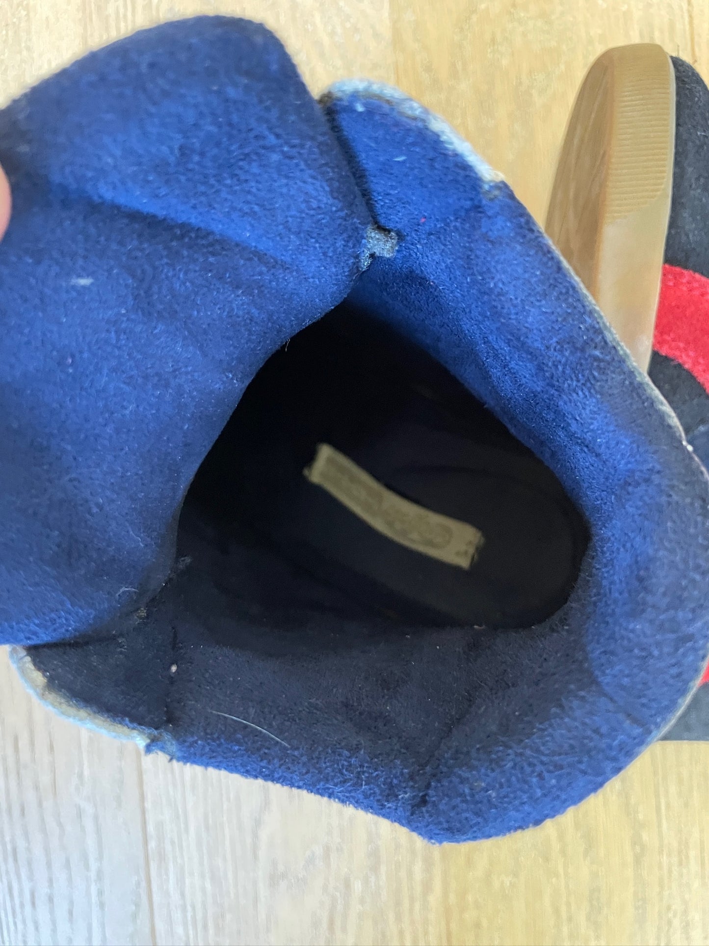 Vintage Buffalo Wedge Sneaker