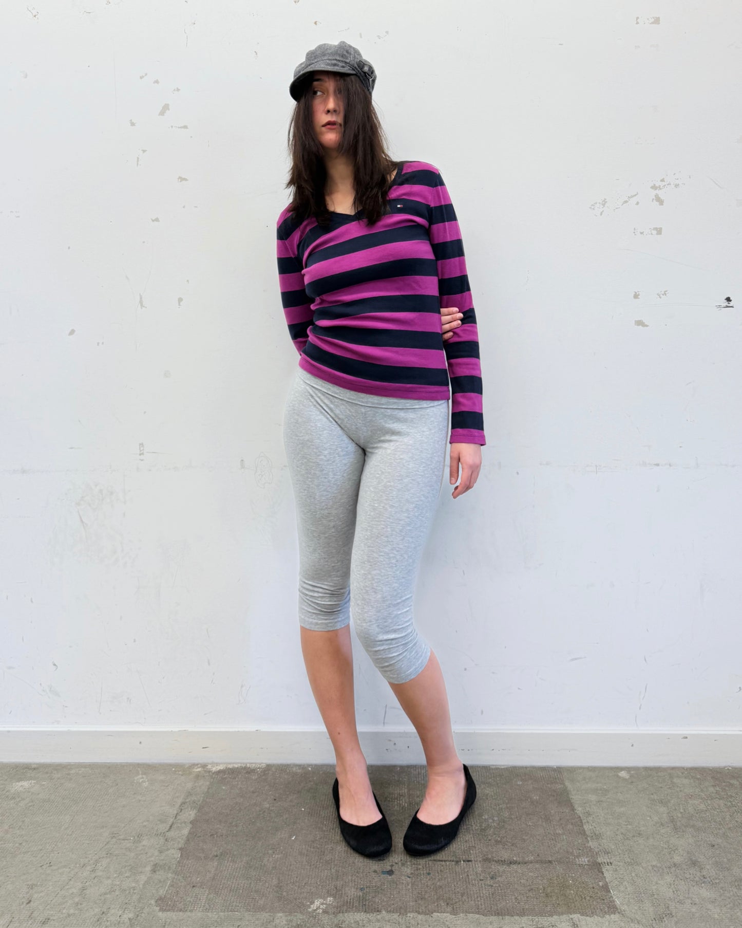 Vintage Tommy Hilfiger Deep Neck Knit Sweater