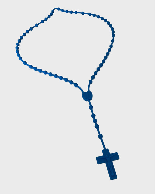 Vintage Rubber Cross Chain