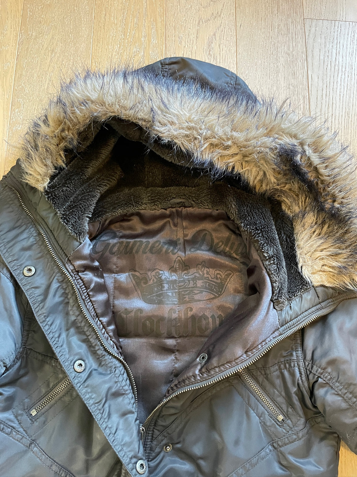 Fur Bomber Jacket