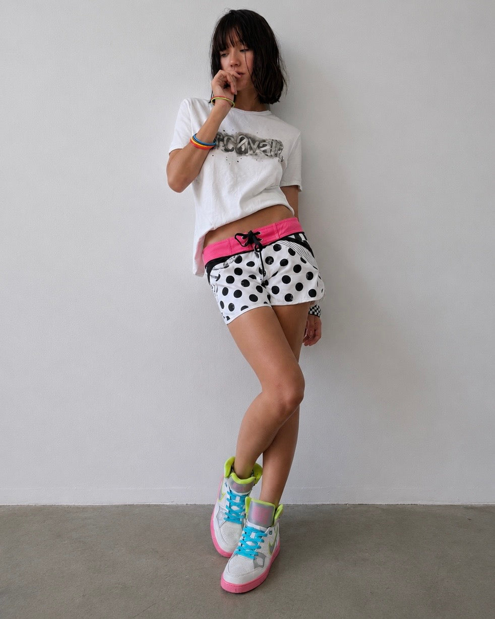 Vintage Fox Polkadot Shorts