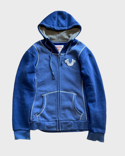 Vintage True Religion Zip Hoodie