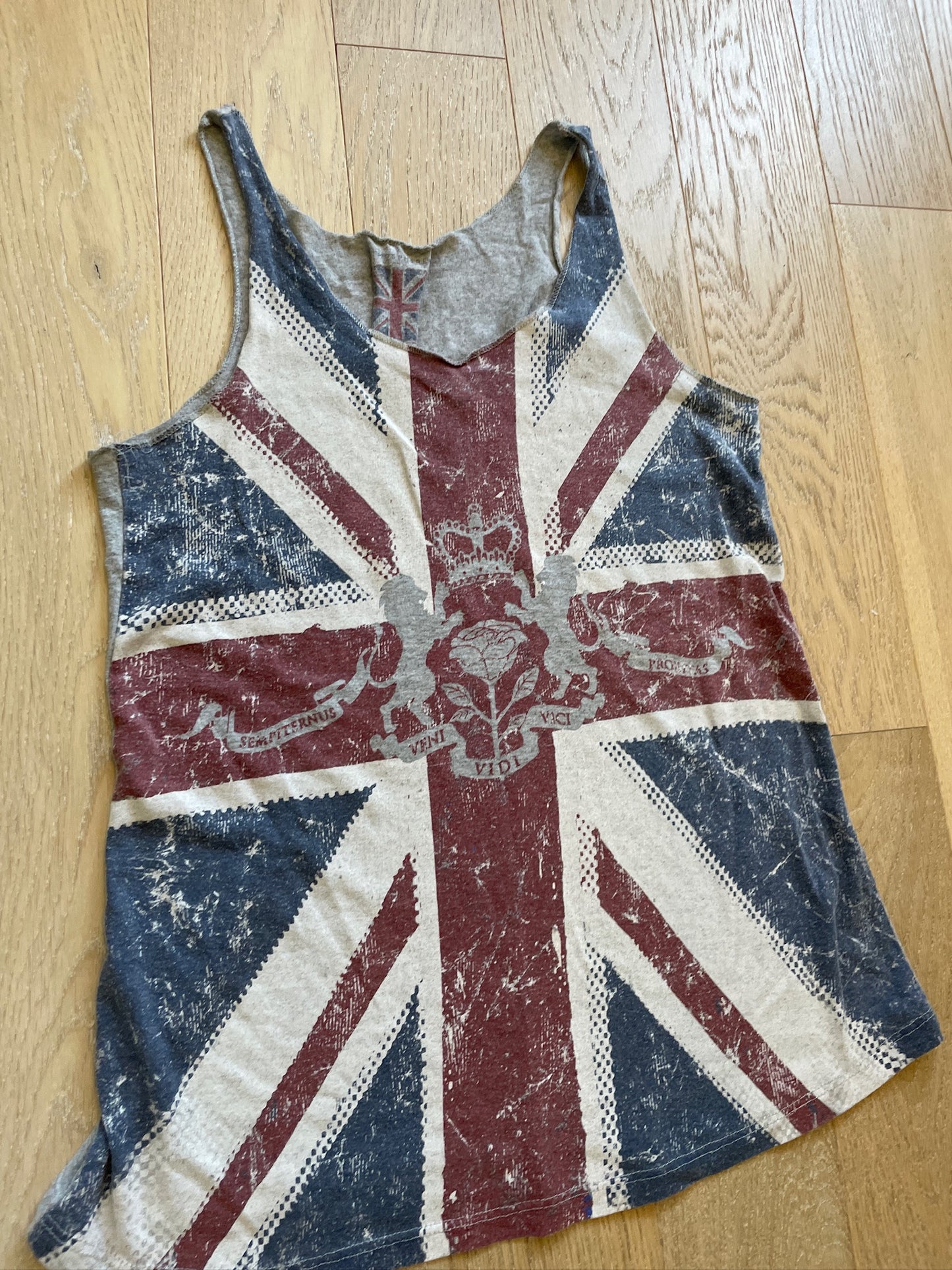Vintage Union Jack Tank Top