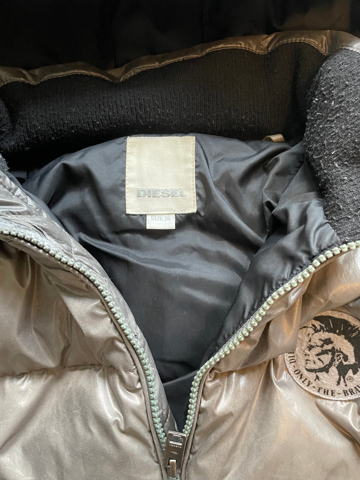 Vintage Diesel Puffer Jacket