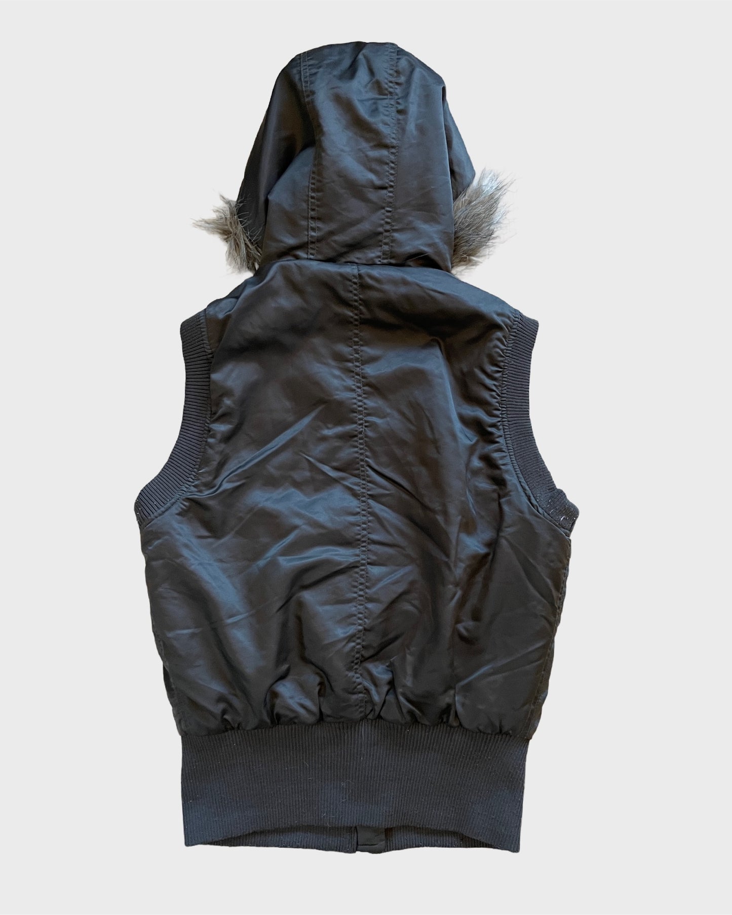 Vintage Military Fur Vest