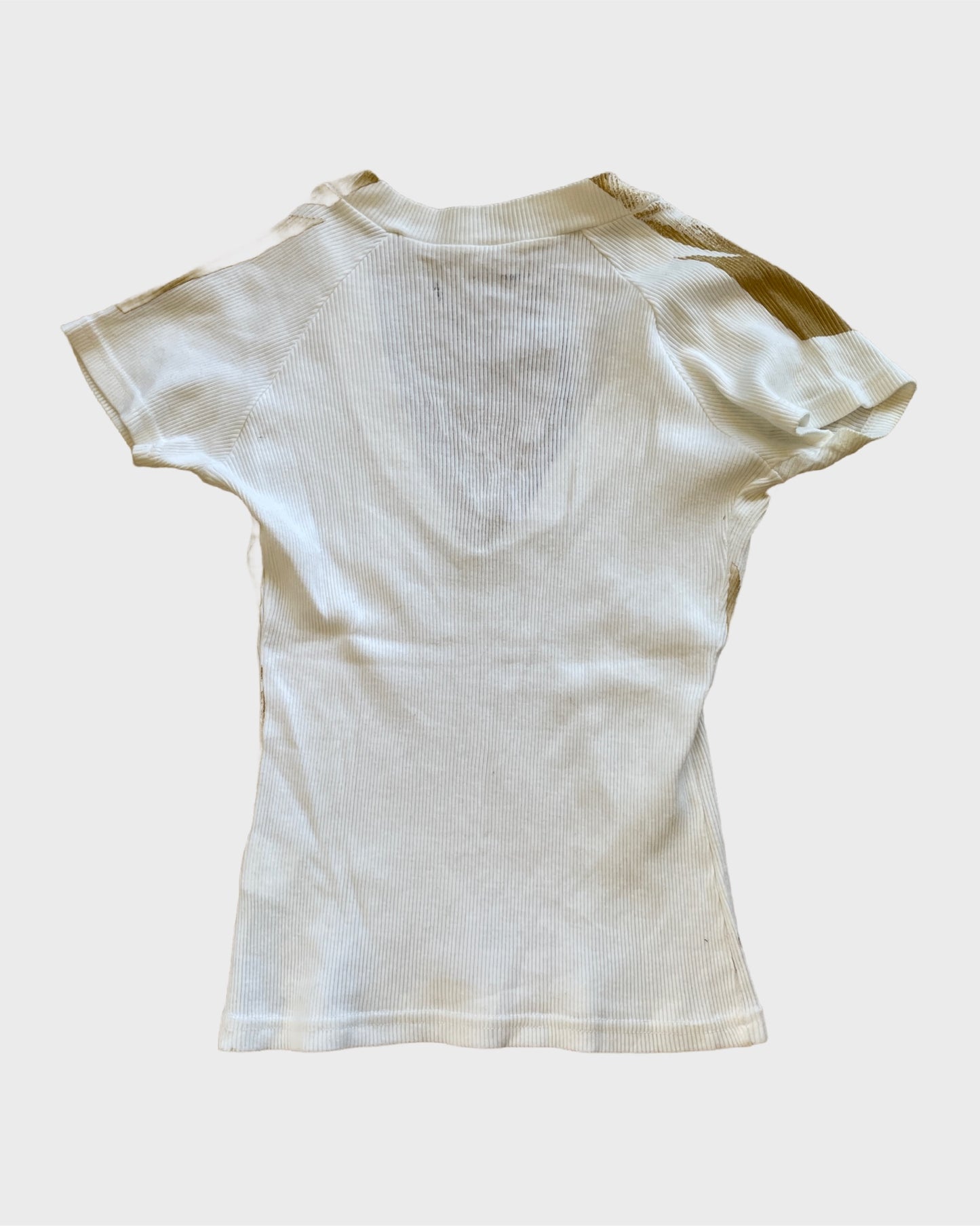 Vintage Gold Printed Top
