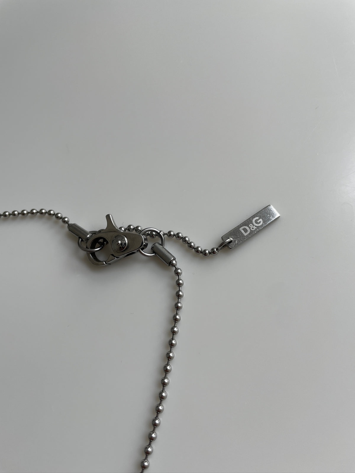 Dolce&Gabbana Logo Dog Tag Necklace