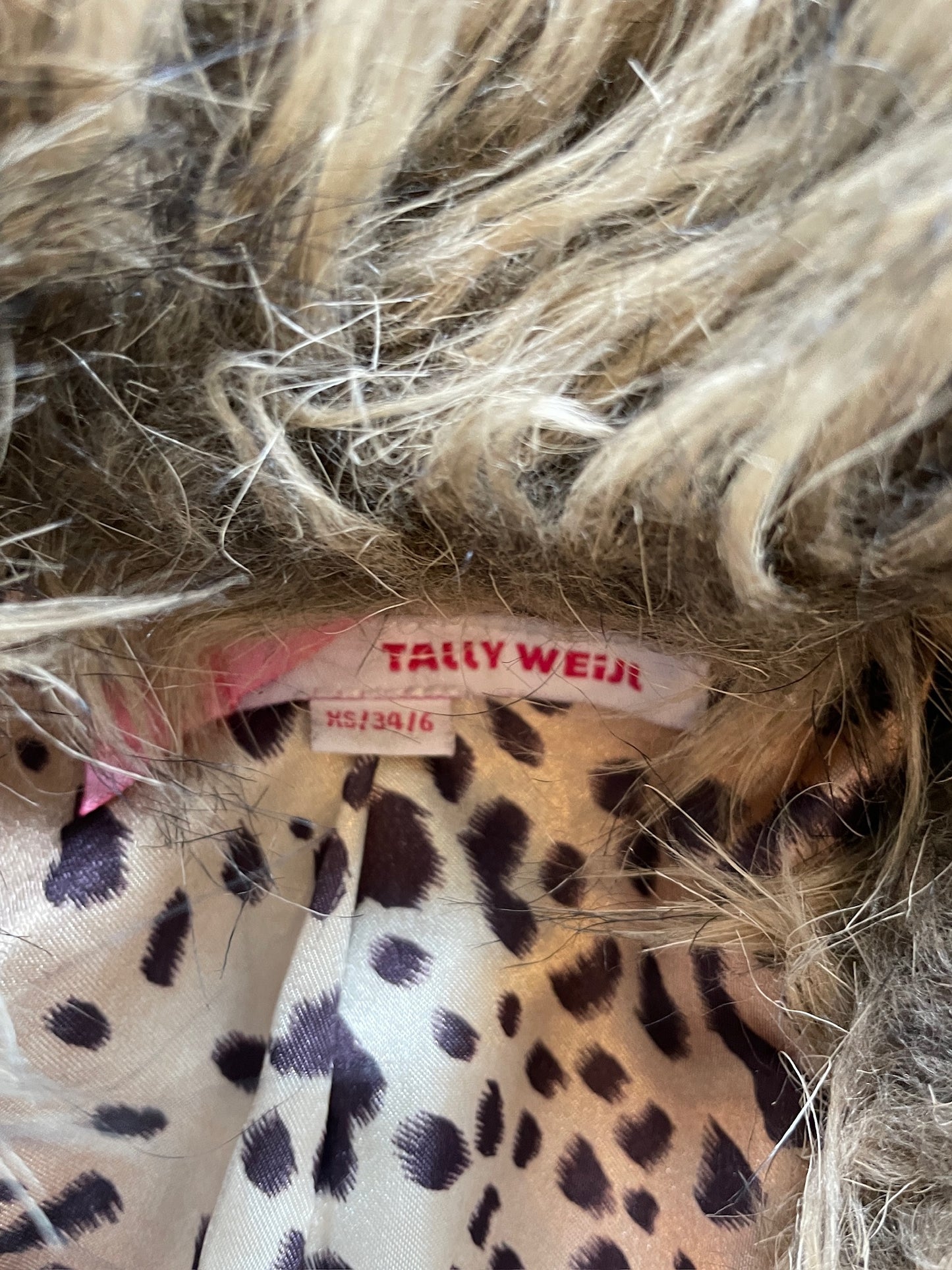 Vintage Wool Jacket with Fur Collar