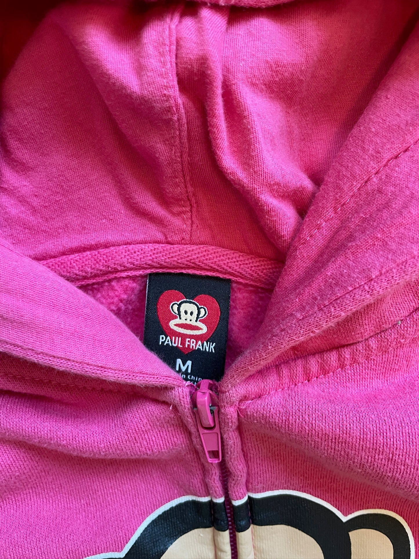 Vintage Paul Frank Zip Hoodie