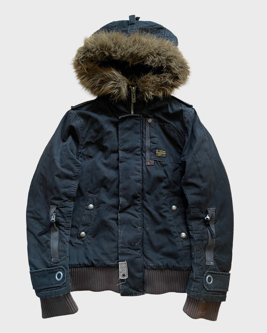 Vintage Military G-Star RAW Fur Jacket