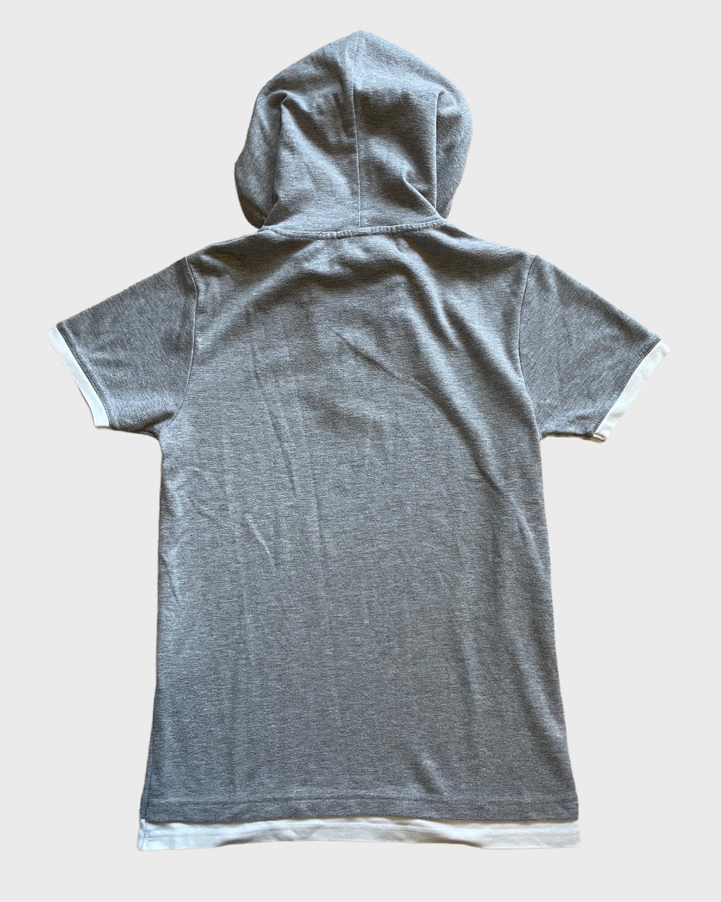 Vintage Short Sleeve Hoodie