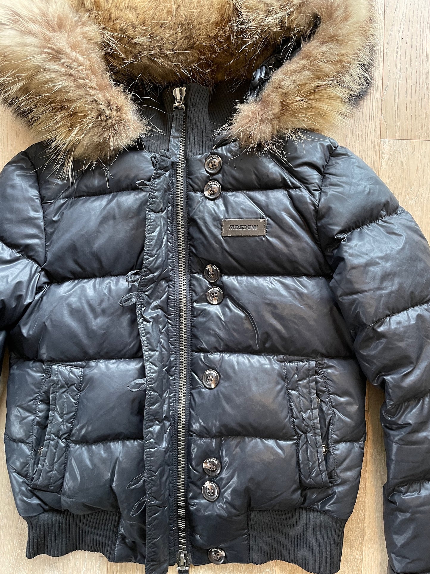 Vintage Fur Puffer Jacket