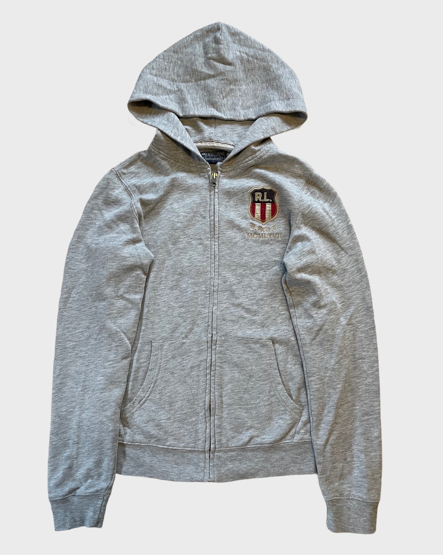 Vintage Ralph Lauren Flag Zip Hoodie
