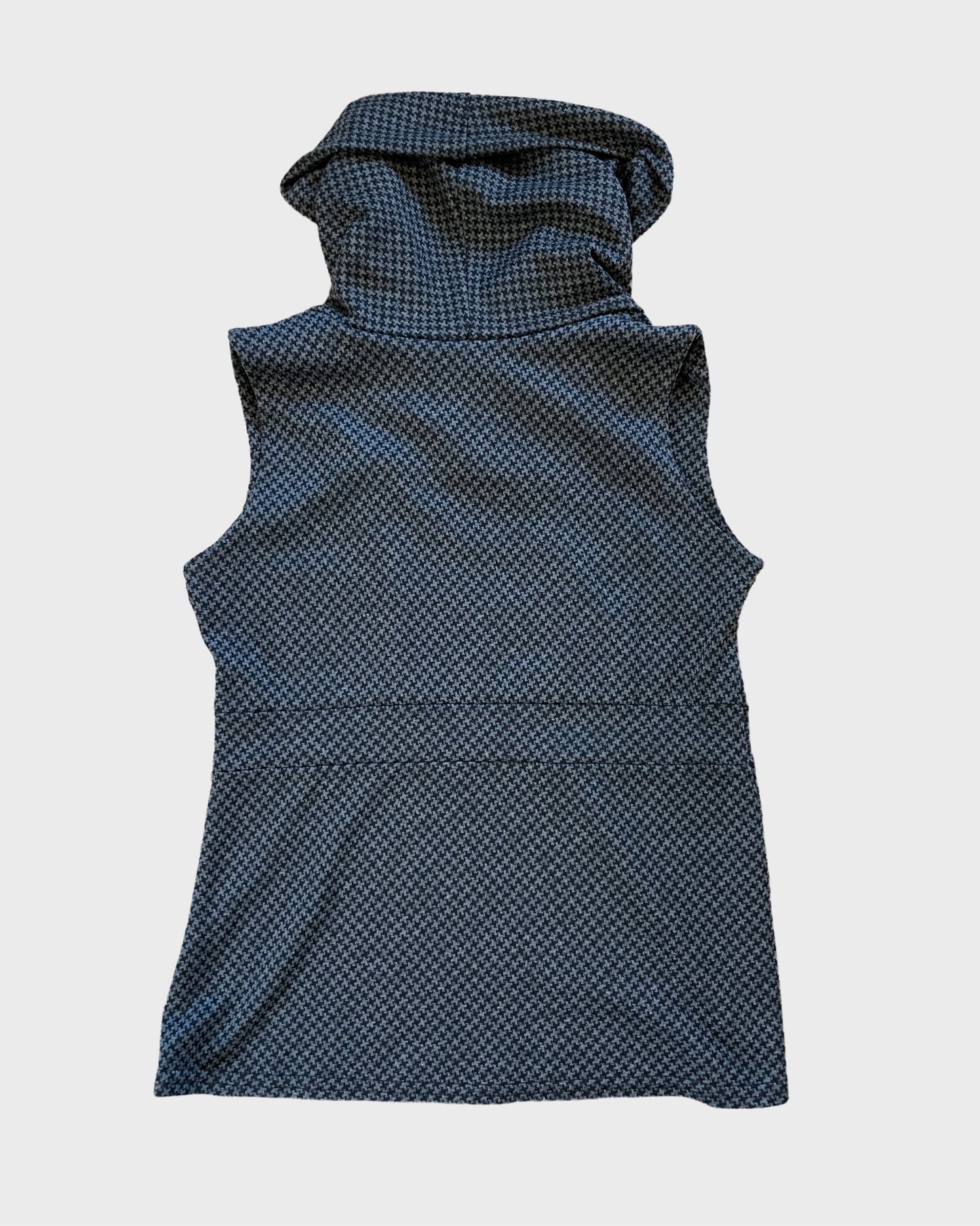 Vintage High Collar Napoleon Top