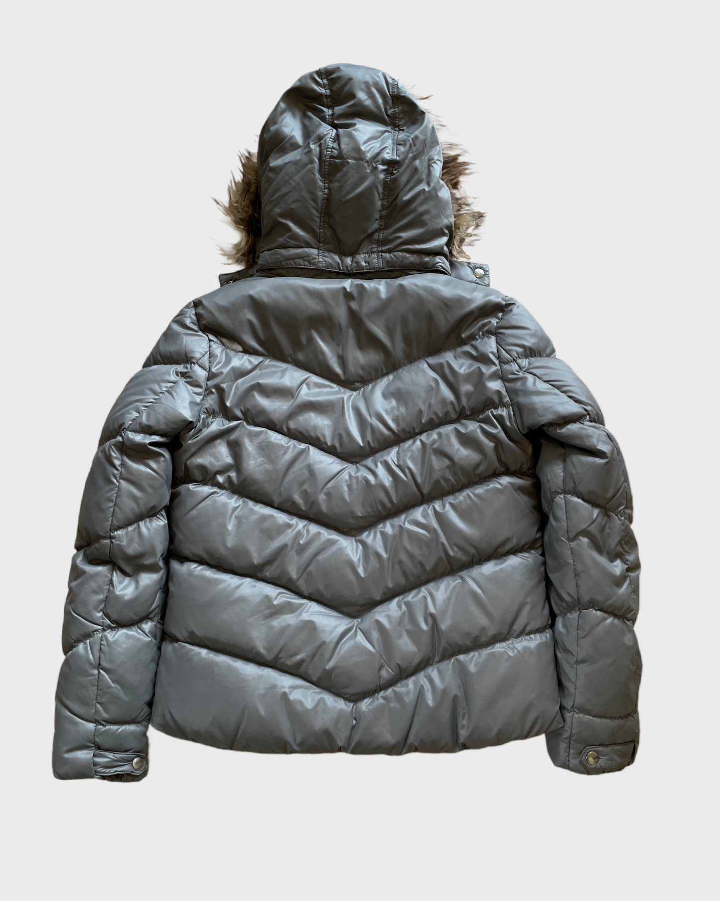 Vintage Tommy Hilfiger Fur Puffer Jacket